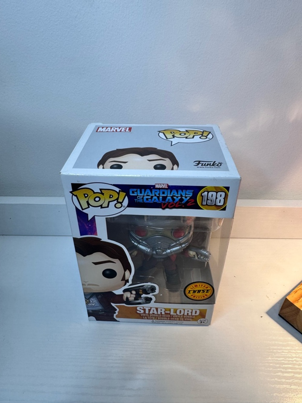 Funko Star-Lord masked bobble Vinyl Figure 198 Limited edition chase - Picture 2 of 3